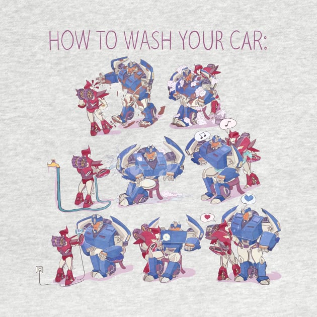 How to wash your car by charliedzilla